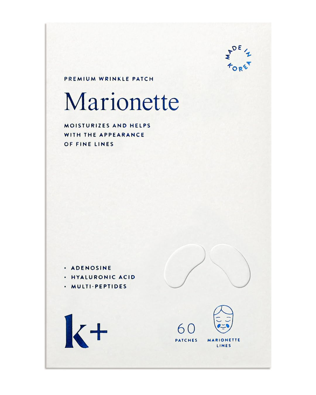 KPLUS k Korean Marionette Patches for Smile Lines Nasolabial - KPLUS Official Imagery - 2