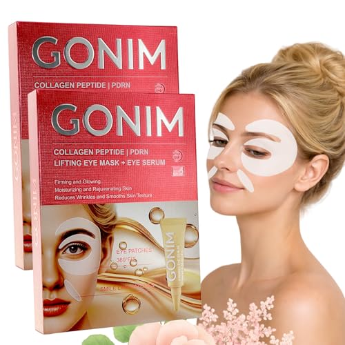GONIM Eye Patches with Collagen Peptides Caffeine and PDRN - GONIM Official Imagery - 1