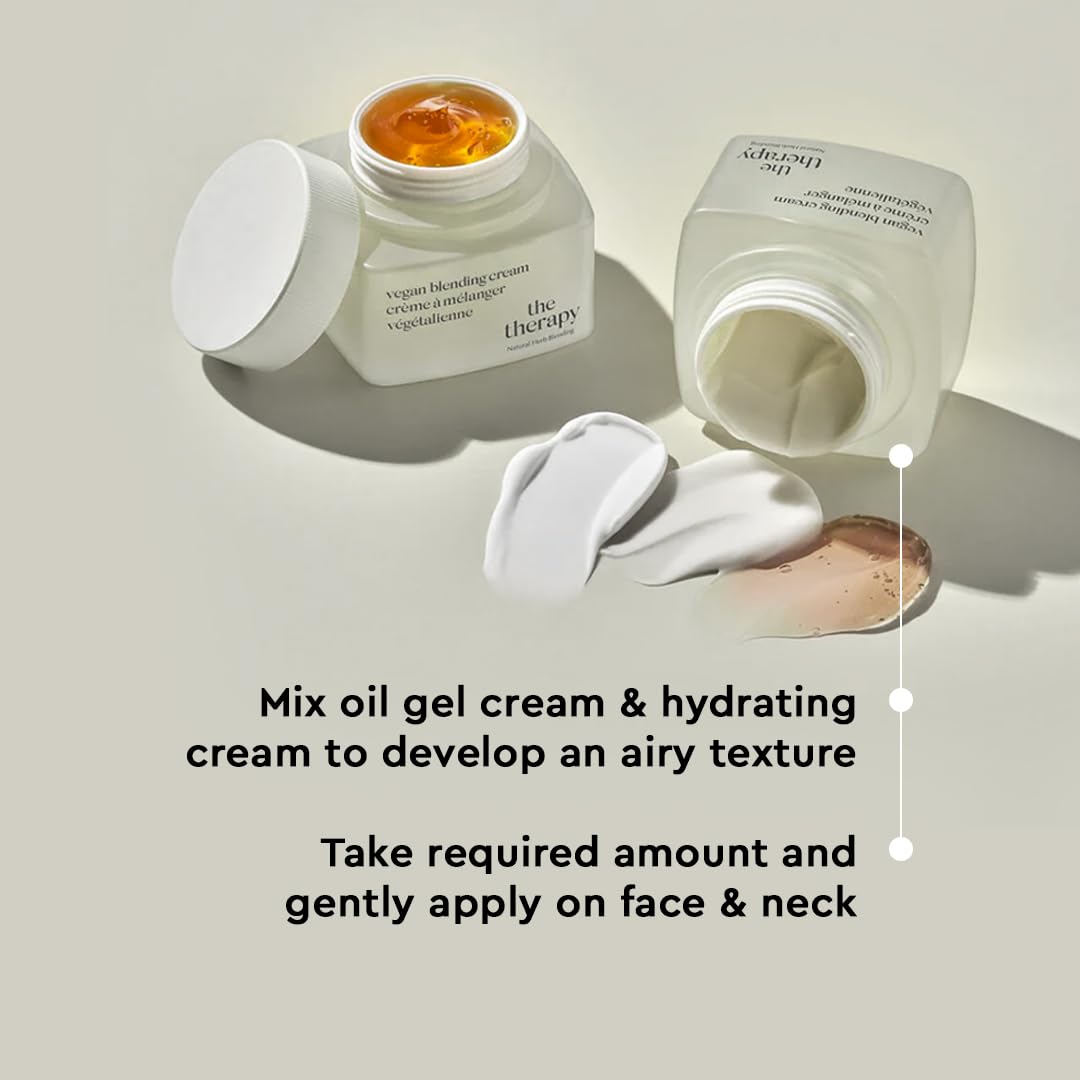 The Face Shop The Therapy Vegan Blending Cream Face Moisturizer - The Face Shop