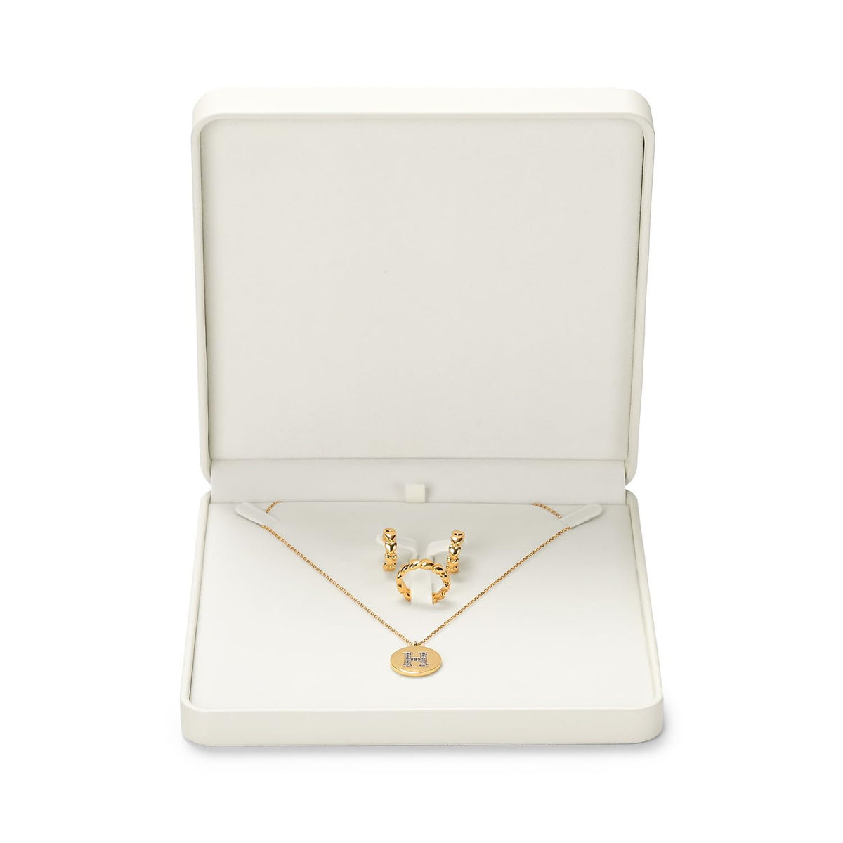 Oirlv Leather Jewelry Set Box Big Necklace Storage Case - Oirlv Official Imagery - 8