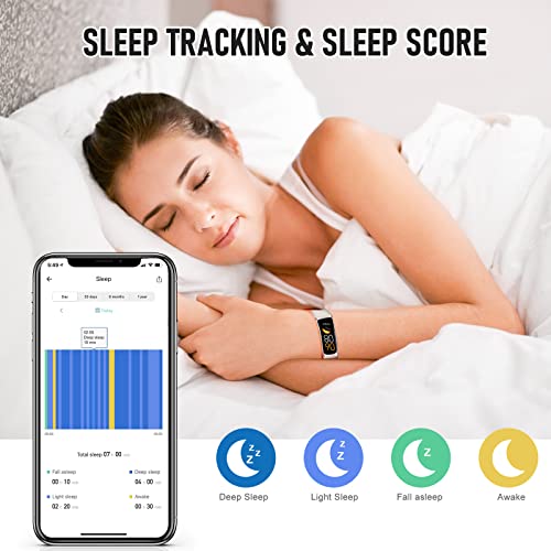 Fitness Tracker with 24/7 Heart Rate, Activity Trackers with - Product Imagery