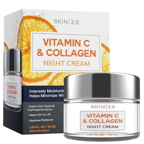 Skin 2.0 Vitamin C & Collagen Face Moisturizer – Hydrating Anti - Product Imagery