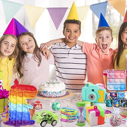 1000 Pcs Party Favors for Kids, Fidget Toys Bulk, Birthday Gift - Product Imagery