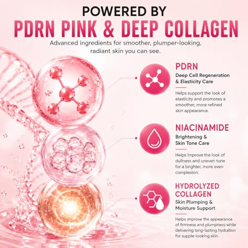 Salmon DNA PDRN Collagen Face Mask – Korean Face Mask for Glass - Product Imagery