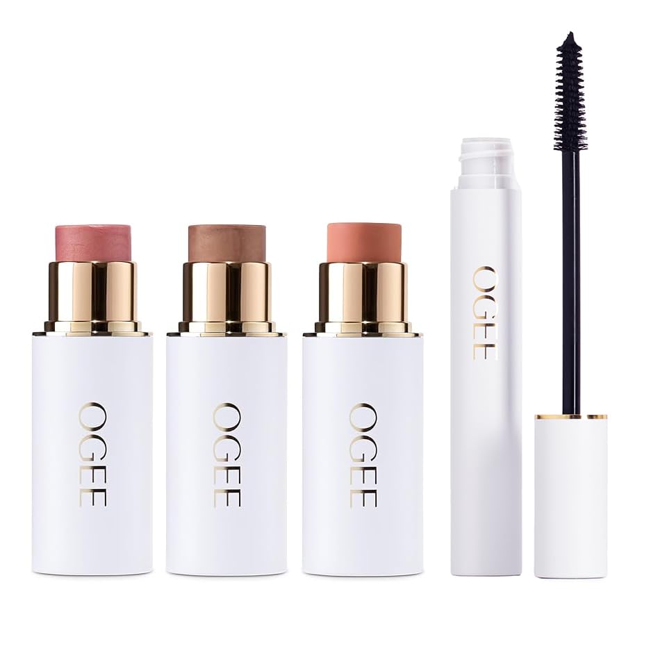 Ogee Volumizing Mascara Face Stick Trio Virtual Bundle - Ogee Official Imagery - 1