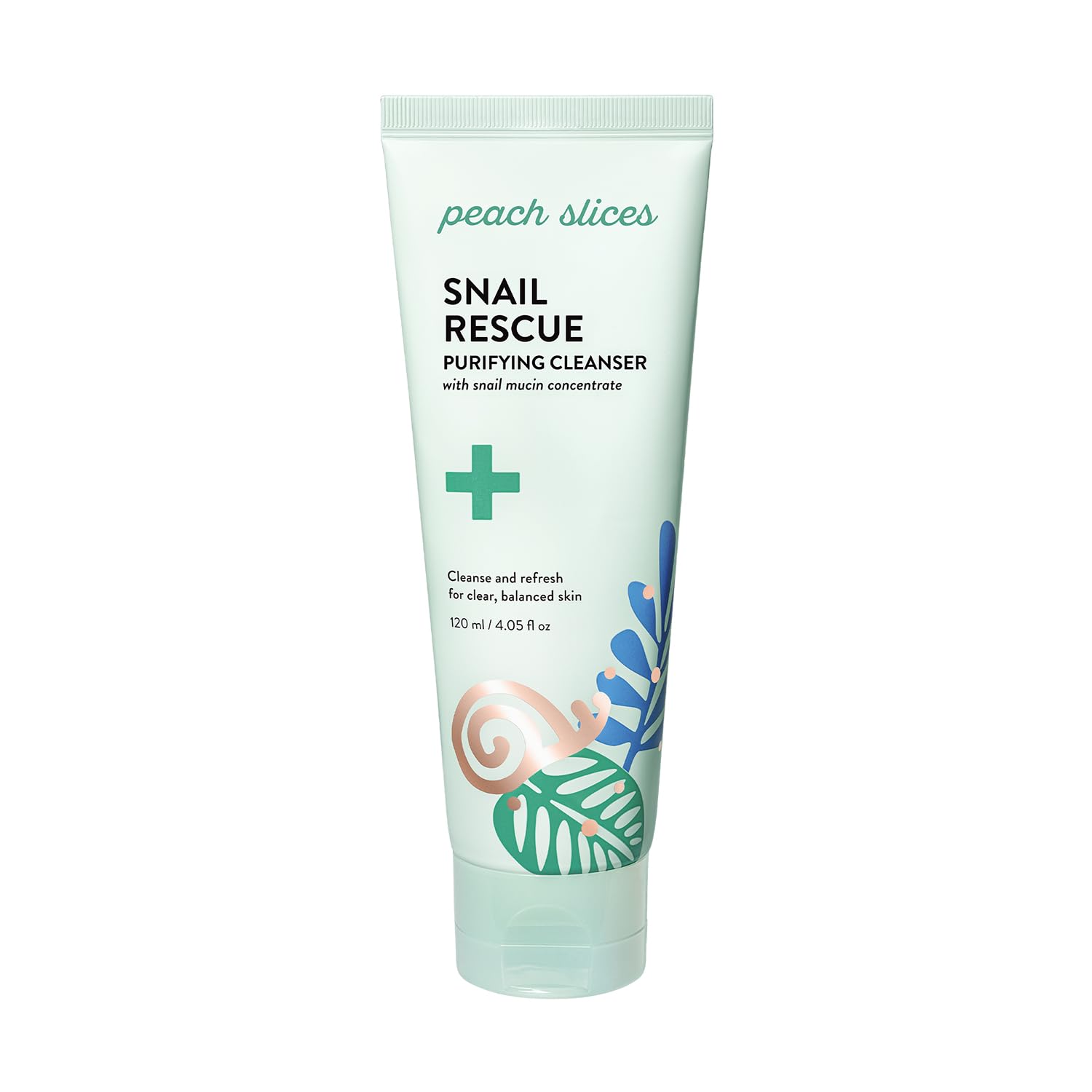Peach Slices - Snail Rescue Purifying Cleanser (4.05 oz) - Snail - Product Imagery