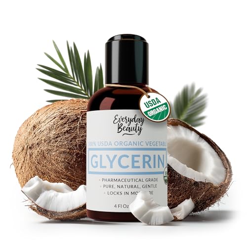100% Organic Glycerin - For Skin & Hair - Food Grade - USDA Ce... - Product Imagery