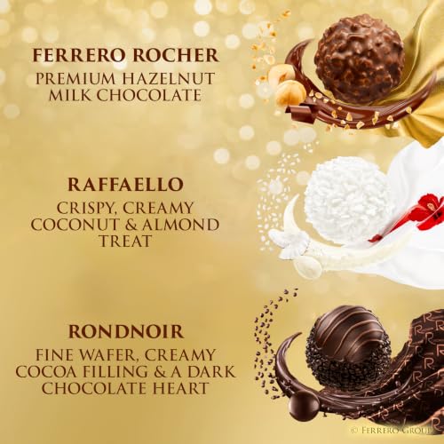 Ferrero Collection Gourmet Gift Box, 12 Assorted Confections - Product Imagery