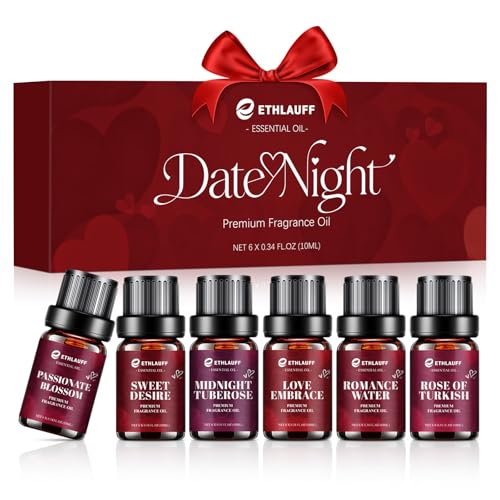 Date Night Fragrance Oils Set, Premium Essential Oils Set for - Product Imagery
