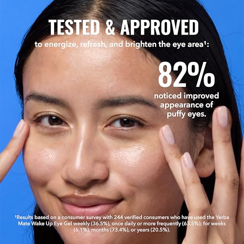 Good Molecules Yerba Mate Wake Up Eye Gel, Caffeine Under Eye - Product Imagery