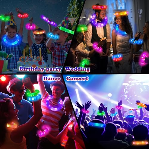 Glow Sticks Party Favors for Kids 12-96 PCS, Glow in Dark Party - Product Imagery