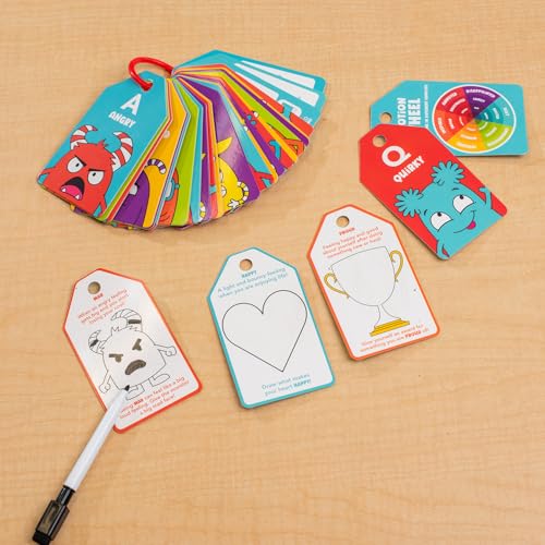 Feel Better Activity Bag + ABC Emotions Dry Erase Flash Cards - Product Imagery