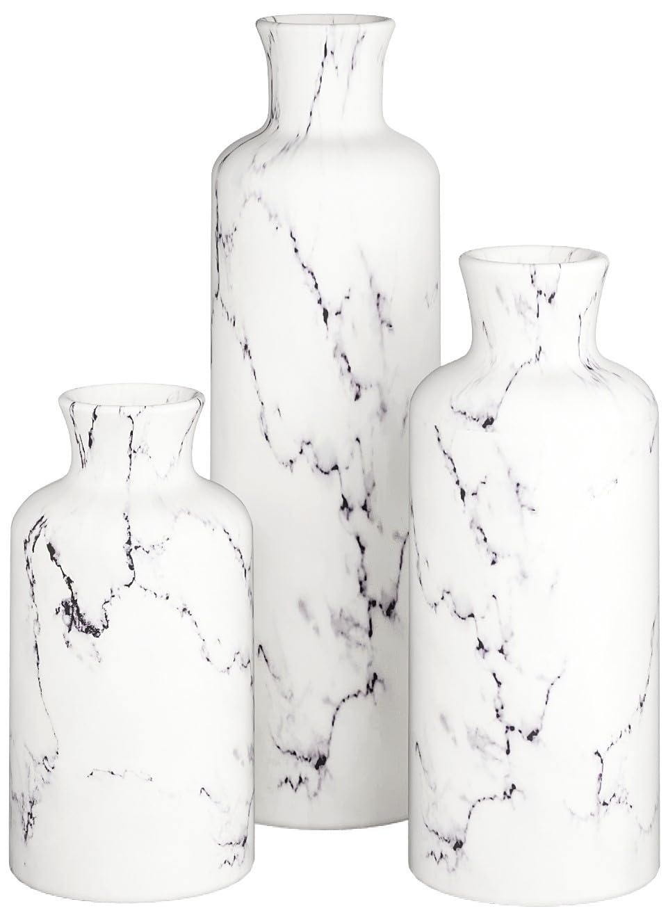 Creative Scents White Marble Look Vases Home Decor - Creative Scents Official Imagery - 2