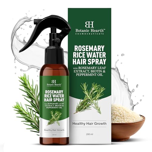 Botanic Hearth Rosemary & Rice Water Hair Growth Spray - 6.8 Fl oz - Botanic Hearth Official Product View 1