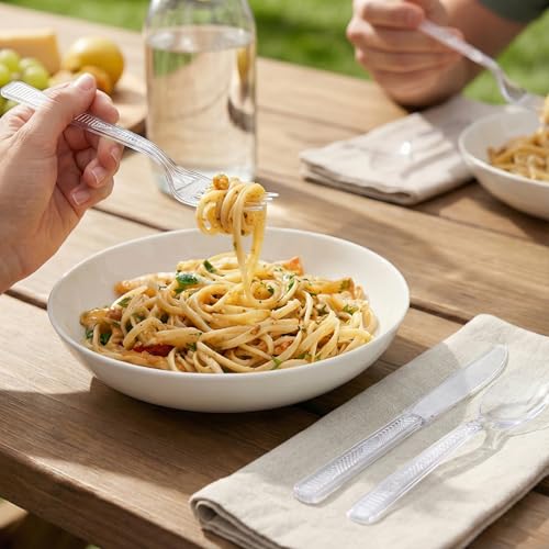 Party Dimensions 300 Count Plastic Cutlery Combo Box, Disposable - Product Imagery