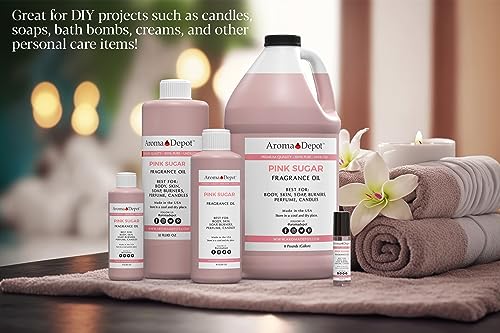 Aroma Depot Pink Sugar 10 ml. / .033 fl. oz. Roll-On Perfume I - Product Imagery