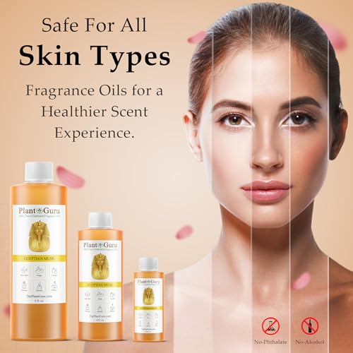Egyptian Musk Fragrance Oil 4 fl. oz. Scented Oil for DIY Soap - Product Imagery