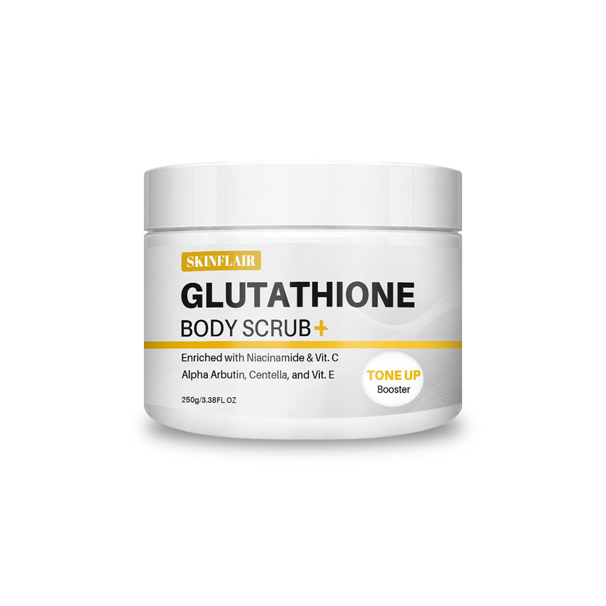 Glutathione Body Scrub with Rosehip Sea Salt Exfoliating - Skinflair Official Imagery - 2
