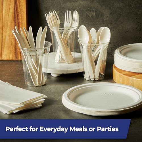 Hefty ECOSAVE Compostable Assorted Cutlery Set, 8 Forks, 8 - Product Imagery