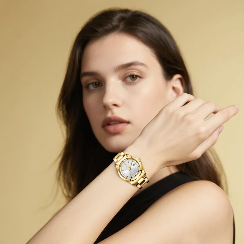SHENGKE Minimalist Fashionable Color Dial Watches for Women - SHENGKE Official Imagery - 3