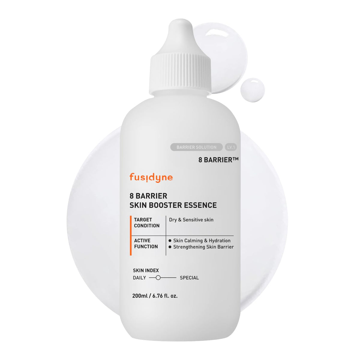 8 Barrier Skin Booster Essence Cica PDRN EGF 200ml - FUSIDYNE Official Imagery - 2