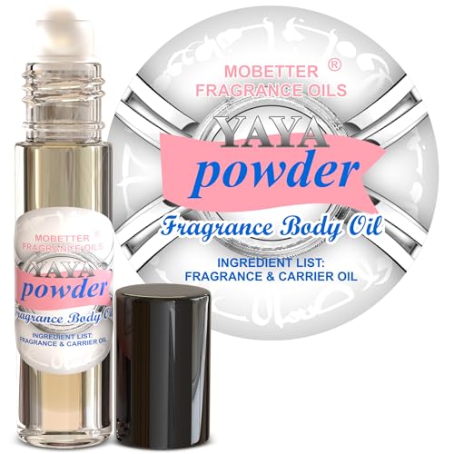 MOBETTER FRAGRANCE OILS YAYA Powder Parfum Fragrance Body Oil - Product Imagery