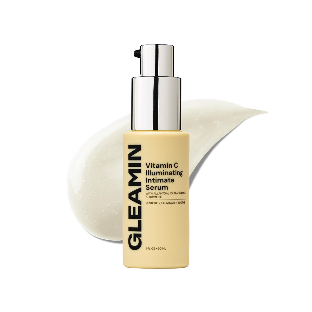 Gleamin Illuminating Intimate Serum 1fl oz Vitamin C Serum 4 - Gleamin Official Imagery - 2