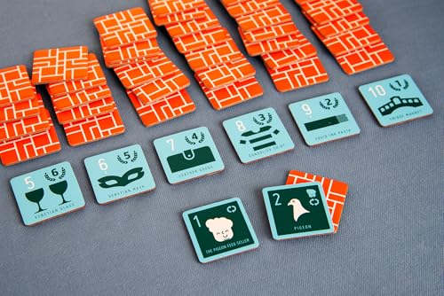 Oink Games, Souvenirs from Venice, Tile Based Board Game - Product Imagery