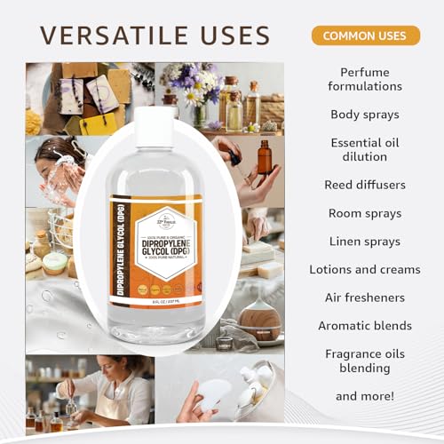 16oz Dipropylene Glycol (DPG) – Versatile Solvent & Fragrance - Product Imagery
