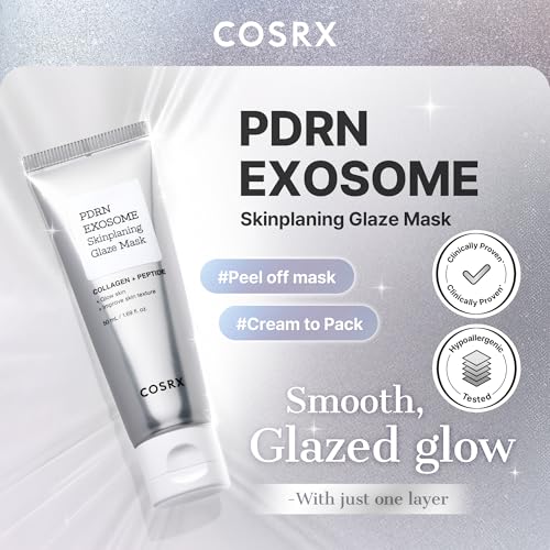 COSRX PDRN Exosome Overnight Face Mask, Korean Glass Skin Glow, - Product Imagery