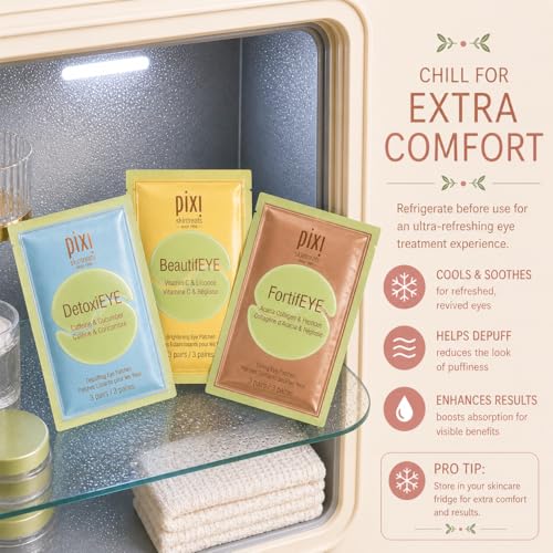 Pixi Beauty Eye Patch Trio | 3 Single Use Eye Patches for - Product Imagery