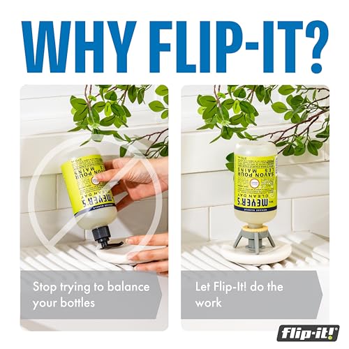 Flip-It! 2-Pack Premium Bottle Emptying Kit – No more wasted - Product Imagery