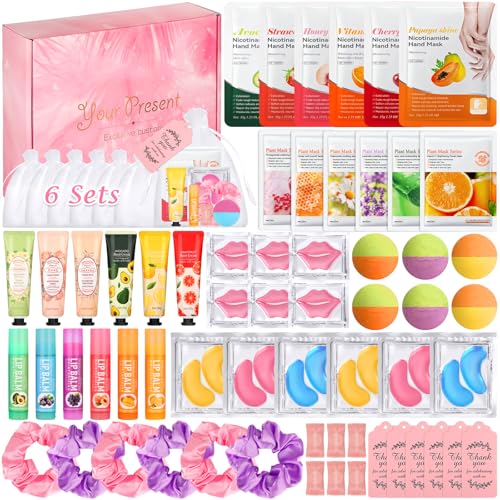 Spa Party Supplies for Girls 66PCS Women Spa Party Favors - Jollidecor Official Imagery - 1