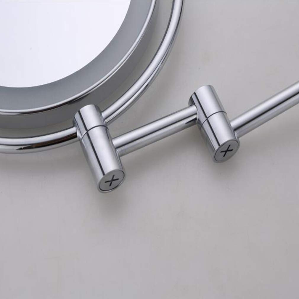LED Makeup Vanity Mirror Two Sided Wall Mounted Bathroom - QOLOKAFG Official Imagery - 4