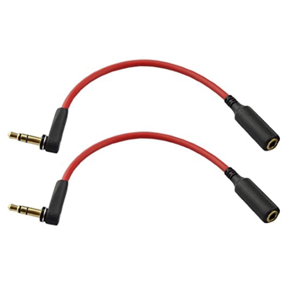 Seadream Aux Cord Extender Short 3.5mm Stereo Audio Extension Cab by Seadream - Angle View 2