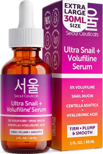 SeoulCeuticals Korean Volufiline Serum Snail Mucin 100 - SeoulCeuticals Official Imagery - 1