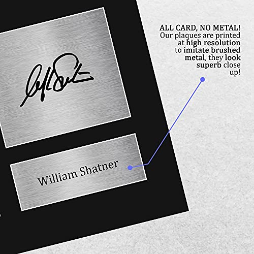 HWC Trading William Shatner Star Trek Gifts USL Printed Signed - Product Imagery