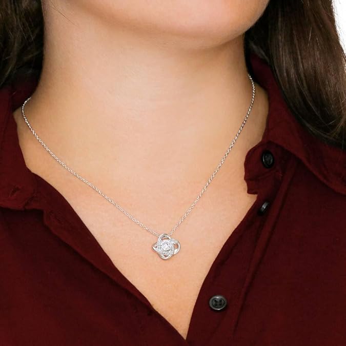 Zahlia necklace gift for mom birthday, featuring a heartfelt message, elegant jewelry piece with a delicate chain and pendant.
