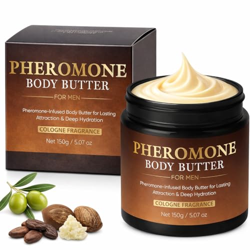 Pheromone Body Butter for Men Cologned Fragrance Skin Body - SDUQULK Official Imagery - 1