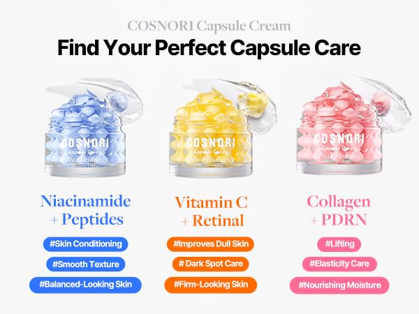 COSNORI Pink Firming Capsule Cream with Collagen & PDRN - Product Imagery