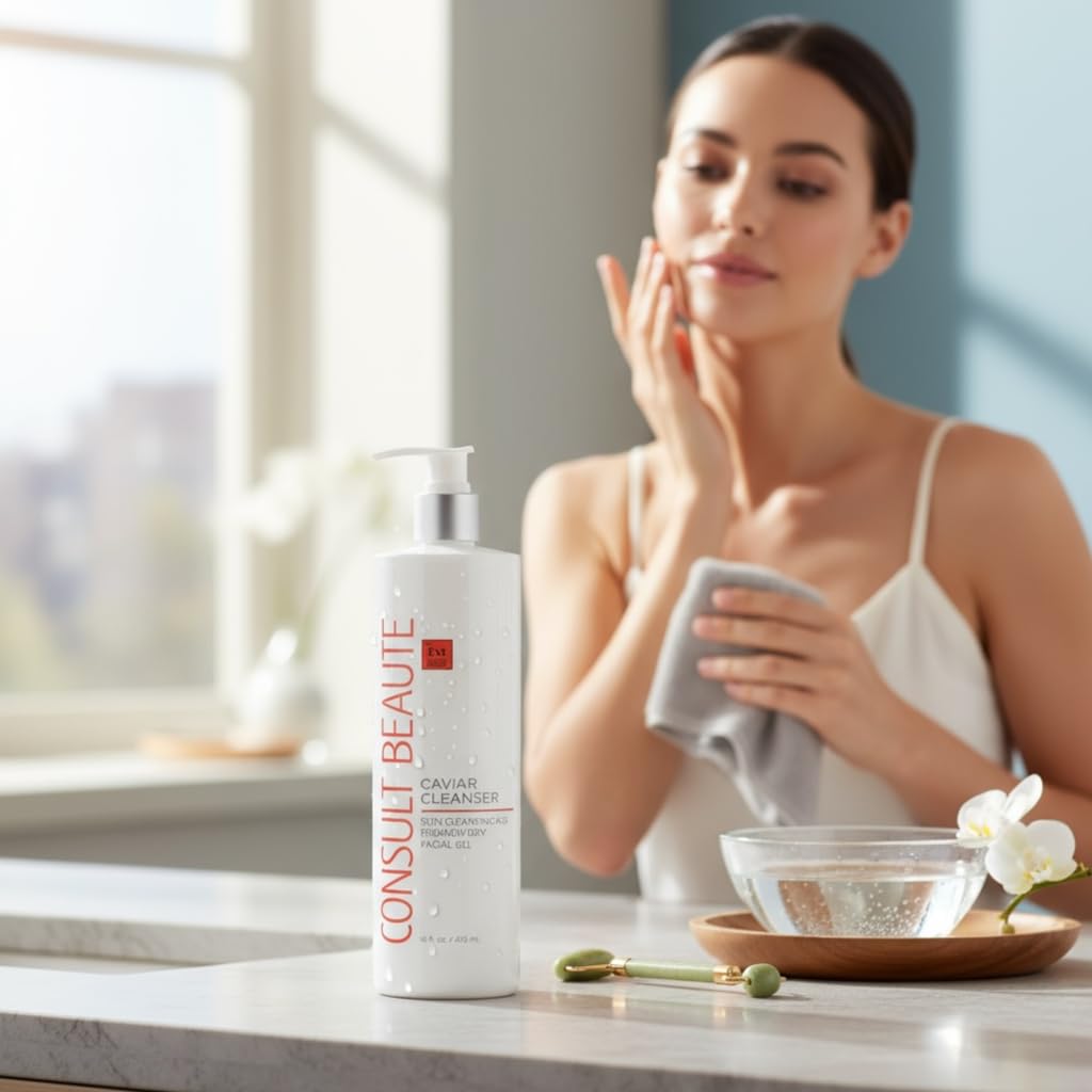 Consult Beaute Caviar Facial Cleanser Hydrating Gentle Face - Consult Beaute Official Imagery - 5