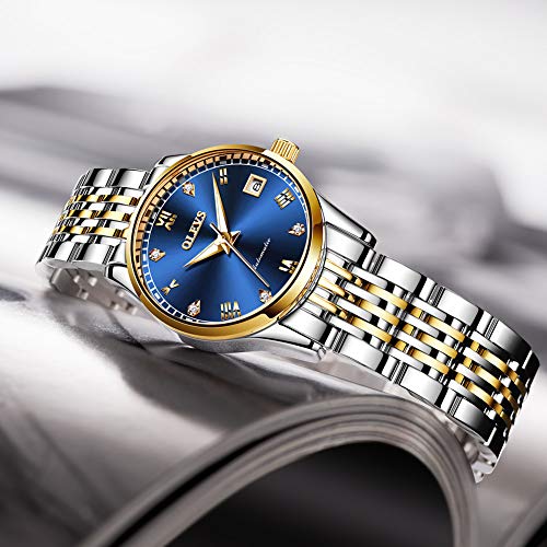 OLEVS Couple Pair Watch Automatic for Men and Women His and Hers - Product Imagery