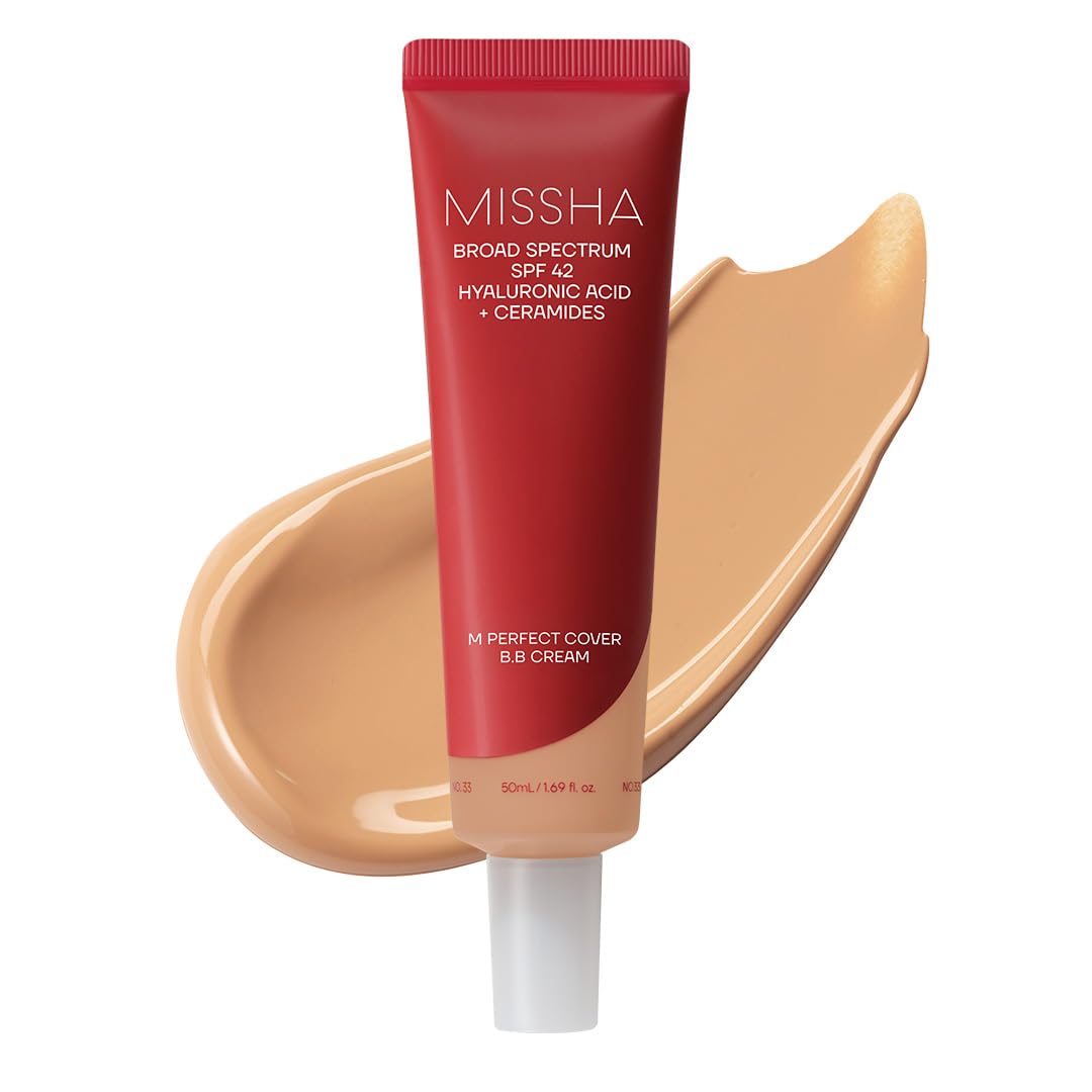 MISSHA M Perfect Cover BB Cream No.23 Natural Beige SPF 42 PA+++ - MISSHA
