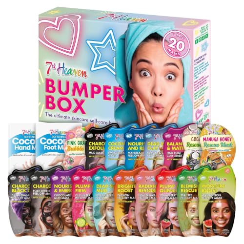 7th Heaven Bumper Box Skin Care Gift Set 20 Pack Variety - 7th Heaven Official Imagery - 1