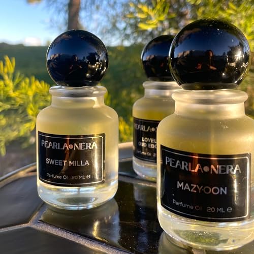 Signature Floral Fruity Perfume Oil Set: FEARLESS ELIXIR, SWEET - Product Imagery