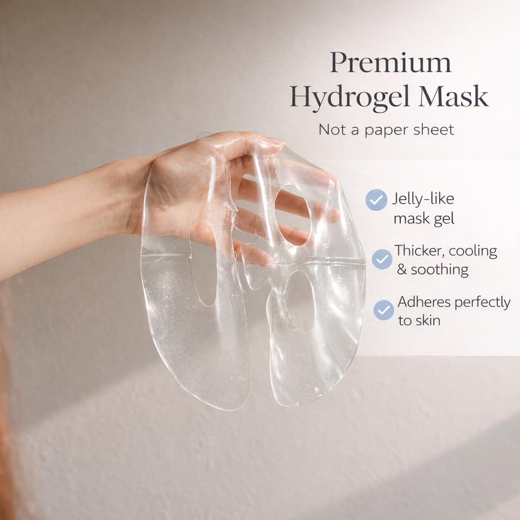 Hydrogel Sheet Mask with Exosome Complex Intensive Hydration - DOJAGI Official Imagery - 6