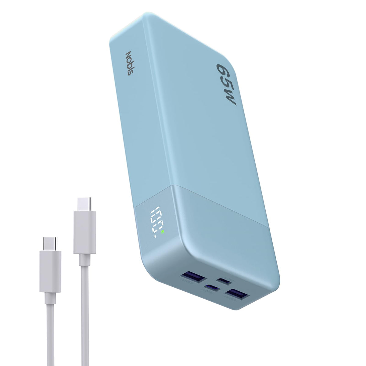 NOBIS 65W 20000mAh Portable Charger Power Bank Fast Charging - NOBIS Official Imagery - 1