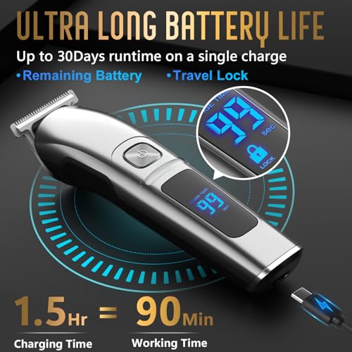 Ufree Beard Trimmer for Men, Waterproof Electric Razor, Grooming - Product Imagery