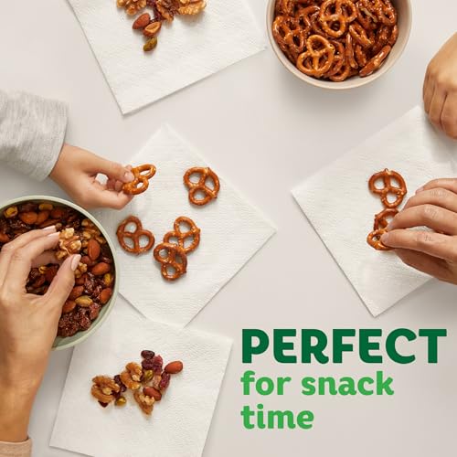 Bounty Paper Napkins, White, 200 Count, Packaging may vary - Product Imagery