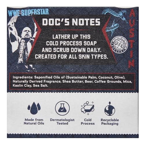 Dr. Squatch WWE Collection - Natural 4 Soap, 2 Deodorant Gift - Product Imagery